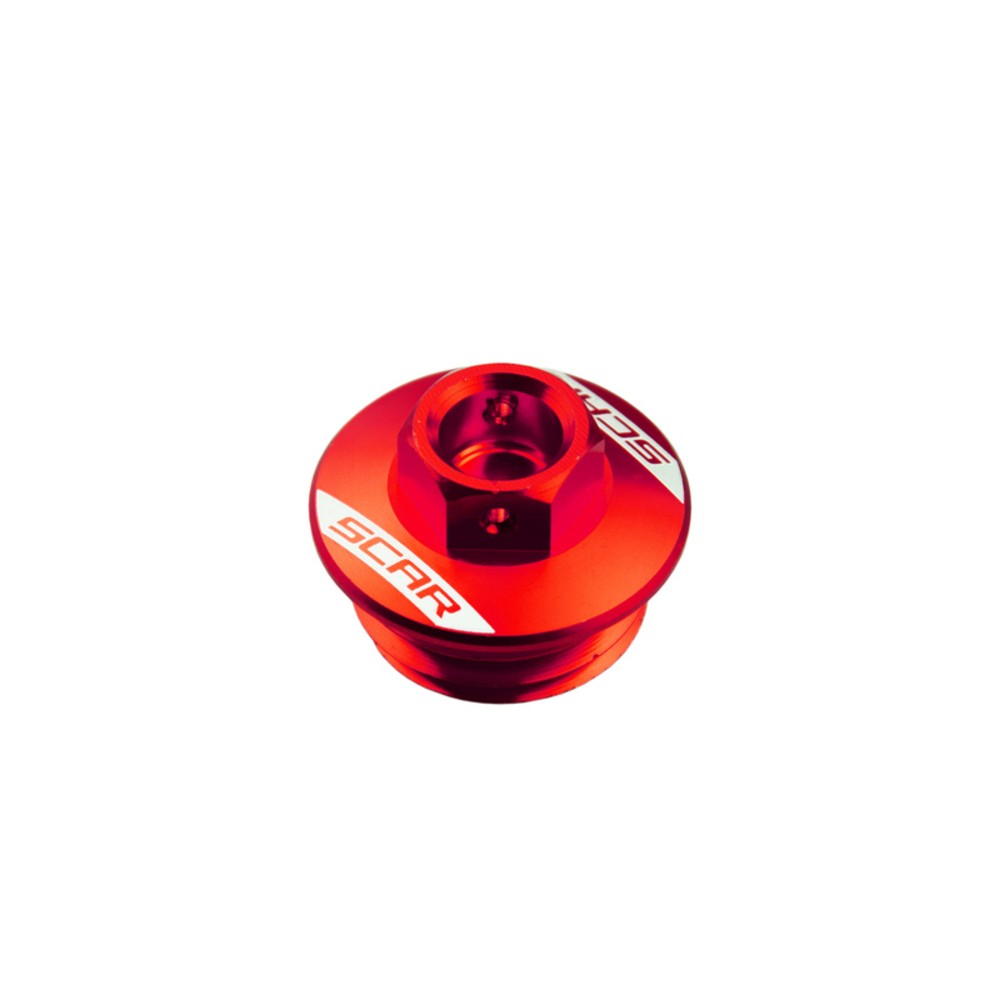 Free Shipping Oil Fill Plug SCAR-ROJO For Motorcycle Parts