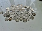 Mercury Dime Roll of 50 Average Circulated Mixed Date Coin 1916-1945 90% Silver