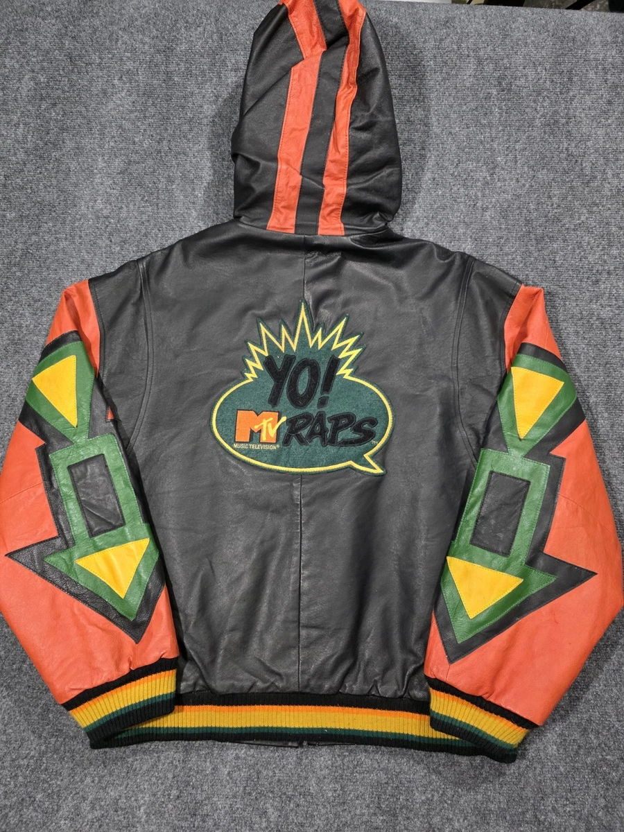 Preços baixos em Hip-hop de couro vintage década de 1990 Casacos e