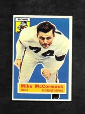 1956 TOPPS #105 MIKE McCORMACK - NM/MT OR BETTER - 3.99 MAX SHIP COST