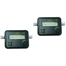  2 Count Aerial Signal Tester Digital Satellite Meter TV Receiver