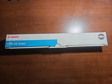 Canon GPR-26 Toner Cartridge Cyan, Little Tear On Box