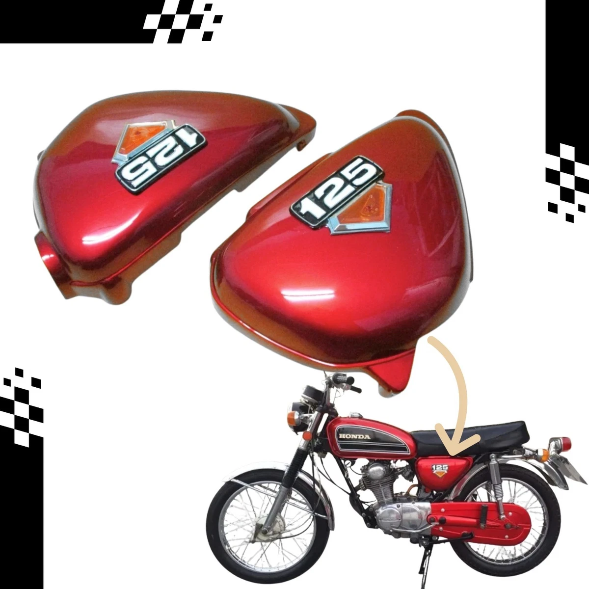 Motorcycle Frames for Honda CB125S for sale | eBay
