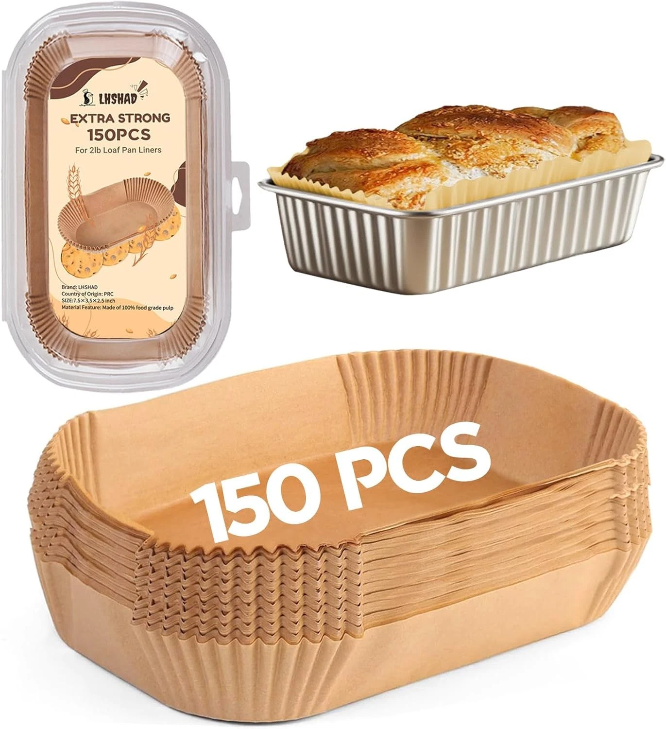 Loaf Pan Liners Loaf Pan Liners Baking Bread 9x5 Bread Pan Parchment Liners