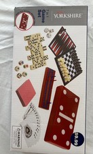 Yorkshire 7in One Sets, Dominoes Deck Of Card Chess  Checkers