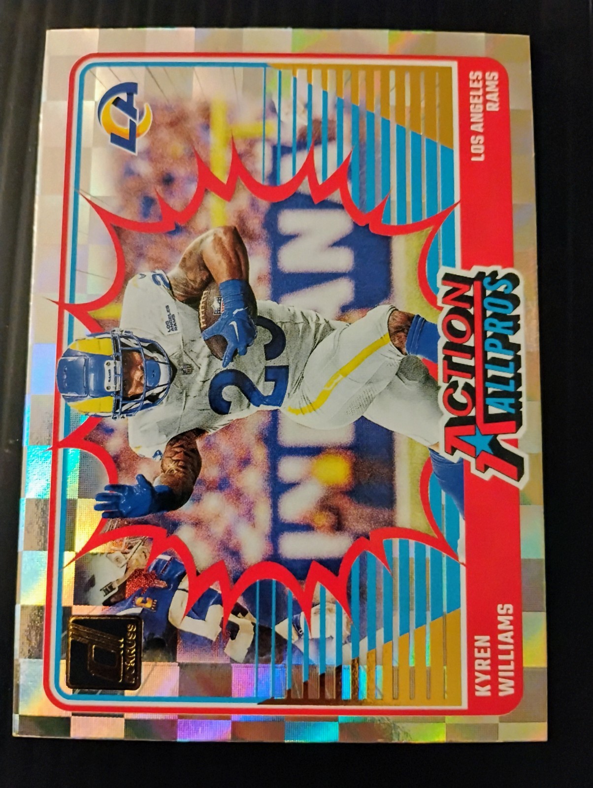 2024 Panini Donruss Playaction Kyren Williams Football Card