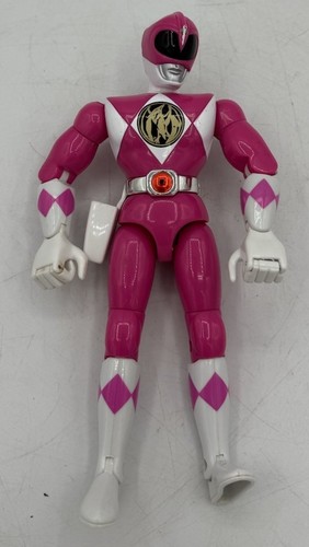 Mighty Morphin Power Rangers 1994 8” Pink Karate Kick Action Figure - Bandai