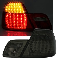 LED R�ckleuchten Set in Smoke f�r 3er BMW E46 Coupe 1999-2003 Heckleuchten