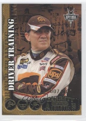 2005 Press Pass Optima Driver Training Gold 7/100 Dale Jarrett #G87 HOF 0b6