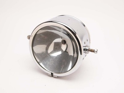 BOAT SEARCH LIGHT - Spotlight - 8'' Diameter - Dome Glass  - Vintage Marine Parts