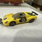 Vintage Corgi Toys 4.2” FERRARI 206 DINO SPORT Diecast Racing Car Yellow