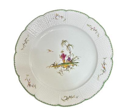 RAYNAUD Limoges SI KIANG Platte Nr.6 32 cm/12,6 Zoll UNBENUTZT Servier-Chinoi...