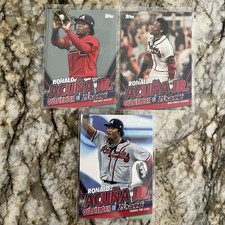 Ronald Acuna Jr Highlights 2020 Topps Update Series Baseball Atlanta Braves