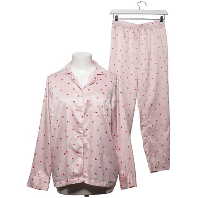 Esmara, Pyjama, Größe: S, Recyceltes Polyester, Pink/Rot, Print #BaC