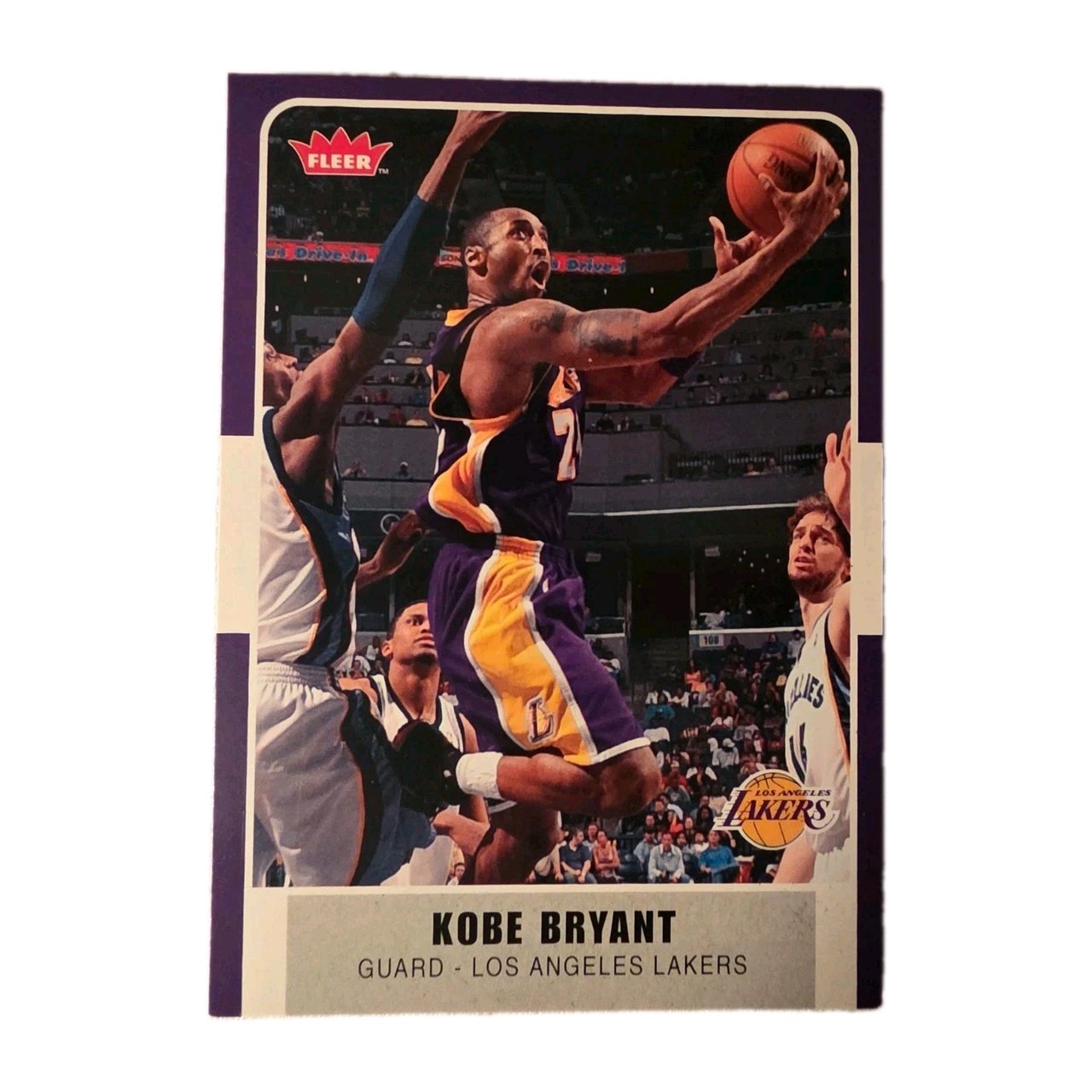 Kobe Bryant 2007-08 Fleer #153 Los Angeles Lakers HOF Goat INVEST
