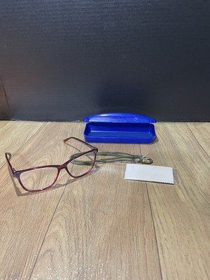 Lenton & Rusby LR5007 (512) Eyeglasses Berry Red Full Rim Frames 54-14-135