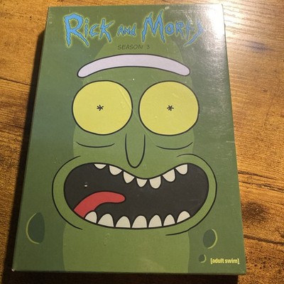 Rick and Morty: The Complete Third Season (DVD, 2018, 2-Disc Set) NEW PROMO
