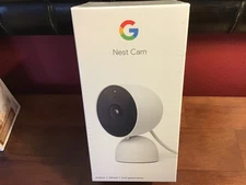 Google Nest Cam Indoor Wired Smart Home Security Camera GJQ9T NEW IN BOX 2nd Gen