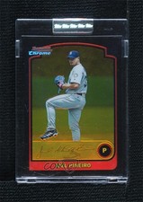 2003 Bowman Chrome Gold Refractor 134/170 Joel Pineiro #75 06bg