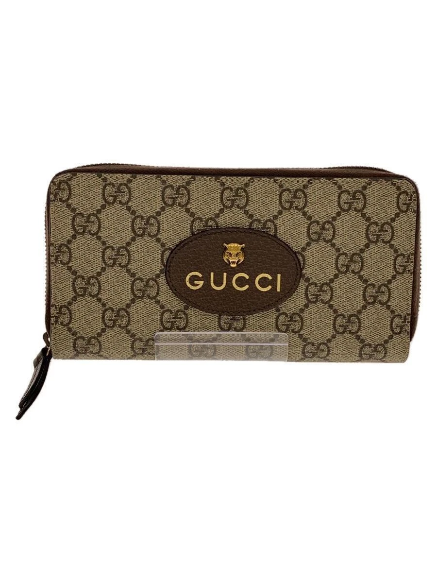 Portefeuille Gucci Gg Supreme/Pvc/Noir/