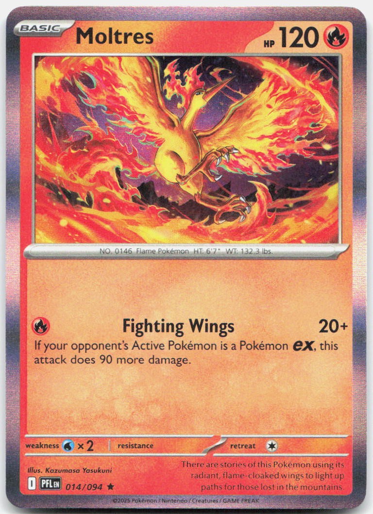 Moltres Rare 014/094 NM