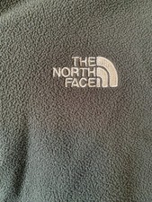 916-The North Face Boys Black 1/4 Zip Fleece Pullover Size Large 14-16 
