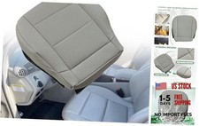 Priprilod Driver Bottom Replacement Leather Seat Cover Gray Fit for Mercedes