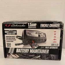 Schumacher 1.5a Battery Trickle Charger Maintainer Xm1-5-ca 6v12v