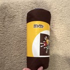 M&M's Character Fleece Blanket 50" x 60" Polyester Brown/Yellow Multicolor — photo 3