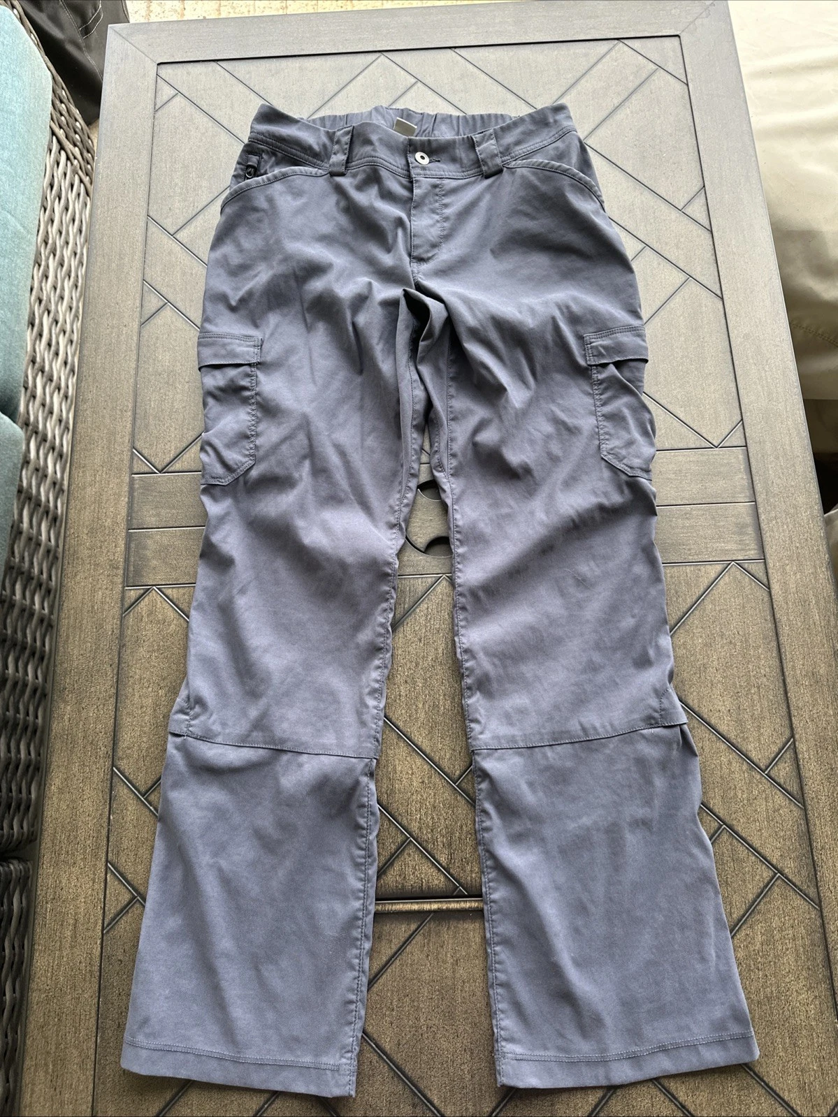 Duluth Dry on the Fly Bootcut Pants Womens 6x31 Grey Ink Lightweight Quick Dry
Opens in a new window