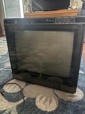 NEC CRT TV Monitor 2020A Television Vintage 1987 Retro Gaming Tested Working
