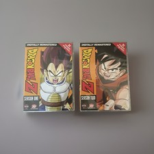 Dragon Ball Z Season 1 and Season 2 Boxsets Complete DVDs Anime Manga Rare VGC