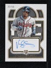 2023 Topps Definitive Collection Rookie 22/50 Vaughn Grissom #DRA-VG1 Auto 11o2