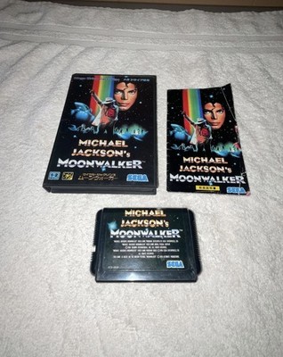 Michael Jackson s Moonwalker (Sega Genesis Mega Drive 1990)- CIB - Japan Release