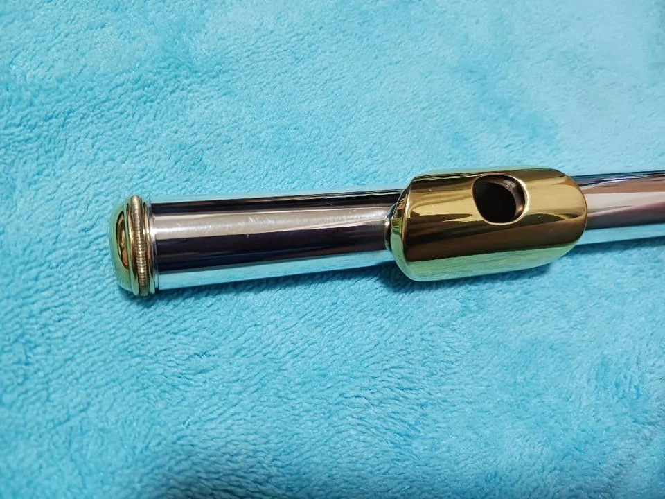 Altus Flute A907 Silver Headjoint with Gold Plated - Image 4 of 4