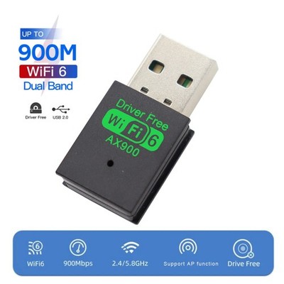 USB Wi-Fi Adapter 1300Mbps Dual Band 2,4-5GHz Wireless Netzwerkkarte Dongle UK