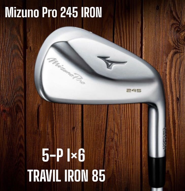 クラブ MIZUNO PRO 245 6S(5-PW) TRAVIL IRON 85 S Mizuno Pro 245 Iron 5 P 6 pcs TRAVIL IRON 85 | eBay