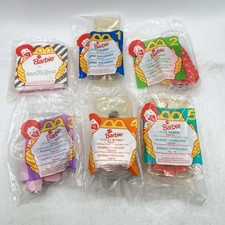 1995 McDonald's Barbie Dolls of The World Complete Set of 5  U3 Happy Meal Toys