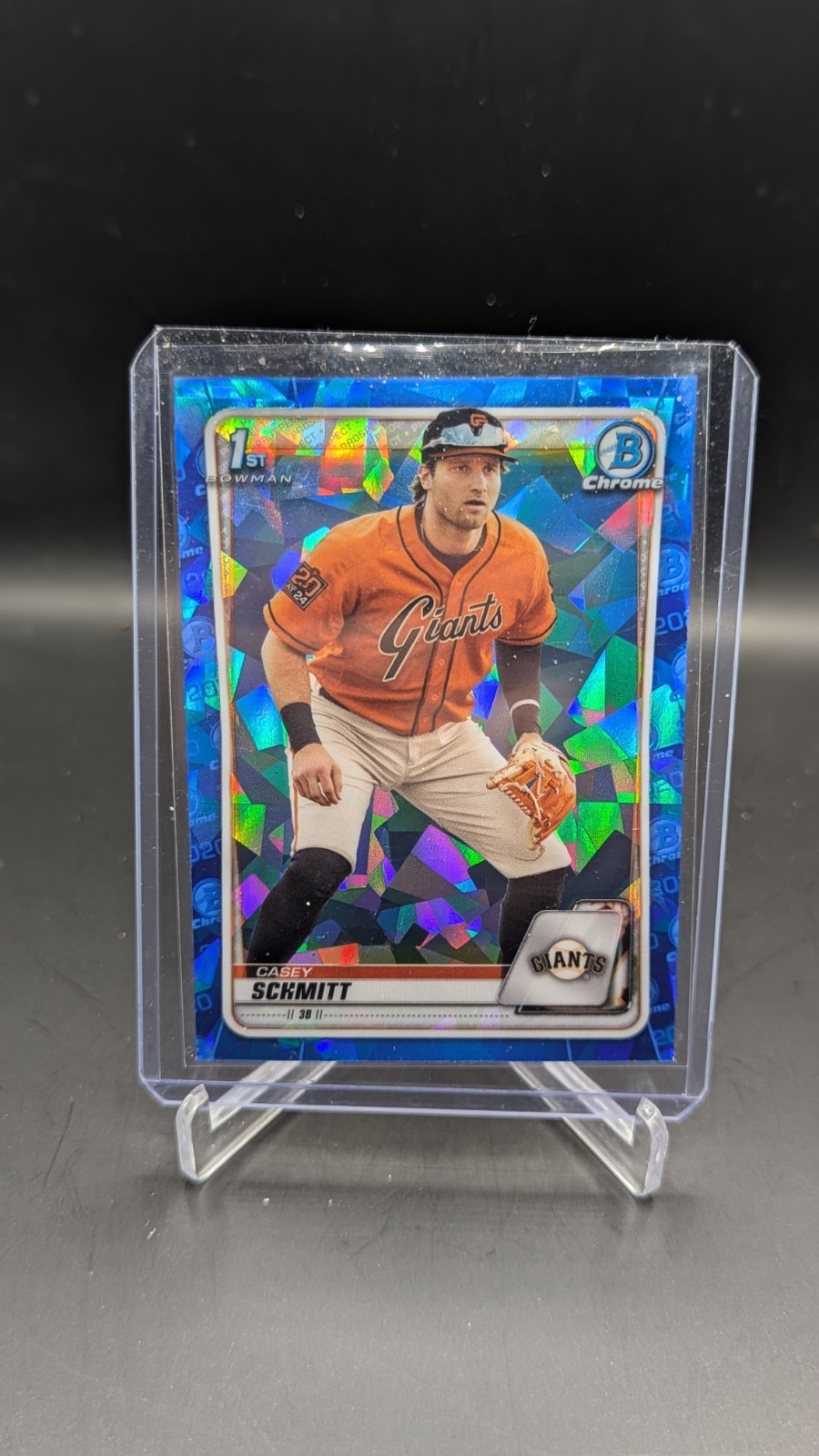 2020 Bowman Chrome Draft Sapphire Edition - Casey Schmitt #BD-129 (RC)