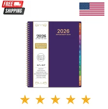 2026 Appointment Book/Planner - 8.2" x 11", Daily Planner 2026 from Jan. 2026...