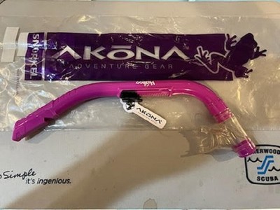 AKONA WAHOO JR SNORKEL MAGENTA