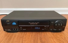 JVC HR-VP670U VHS VCR with Remote Control and Manual