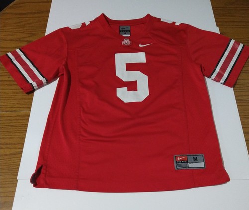 Maglia calcio usata The Ohio State Buckeyes Youth Medium #5 Nike Team ππ
