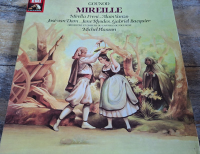 GOUNOD / PLASSON - Mireille BOX 3 x LP VINYL / EMI - 2C 167-73021 /3 / 1980