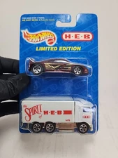 Hot Wheels Limited Edition 2 Pack H-E-B Highway Hauler and Car 