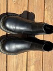Dr Martens Dorian Chelsea Black Boot Leather Ankle Mens Size 6 or Women's Size 7 — photo 3