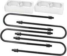 1 2 3billet Aluminum Rear Blocks Leveling Lift Kit For Ford F-250 F-350