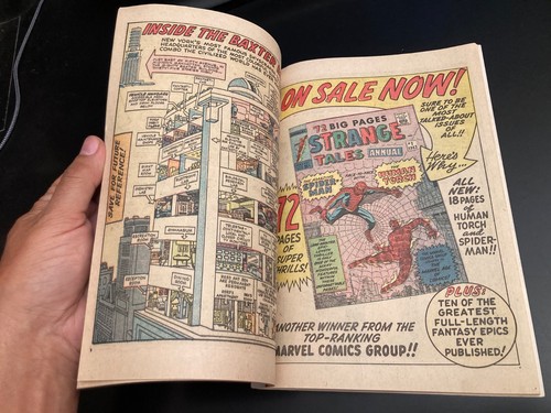 FANTASTICI QUATTRO ANNUALI #1 (1963) Libro chiave! *VF Beauty!* Super luminoso e colorato! - Foto 16 di 20