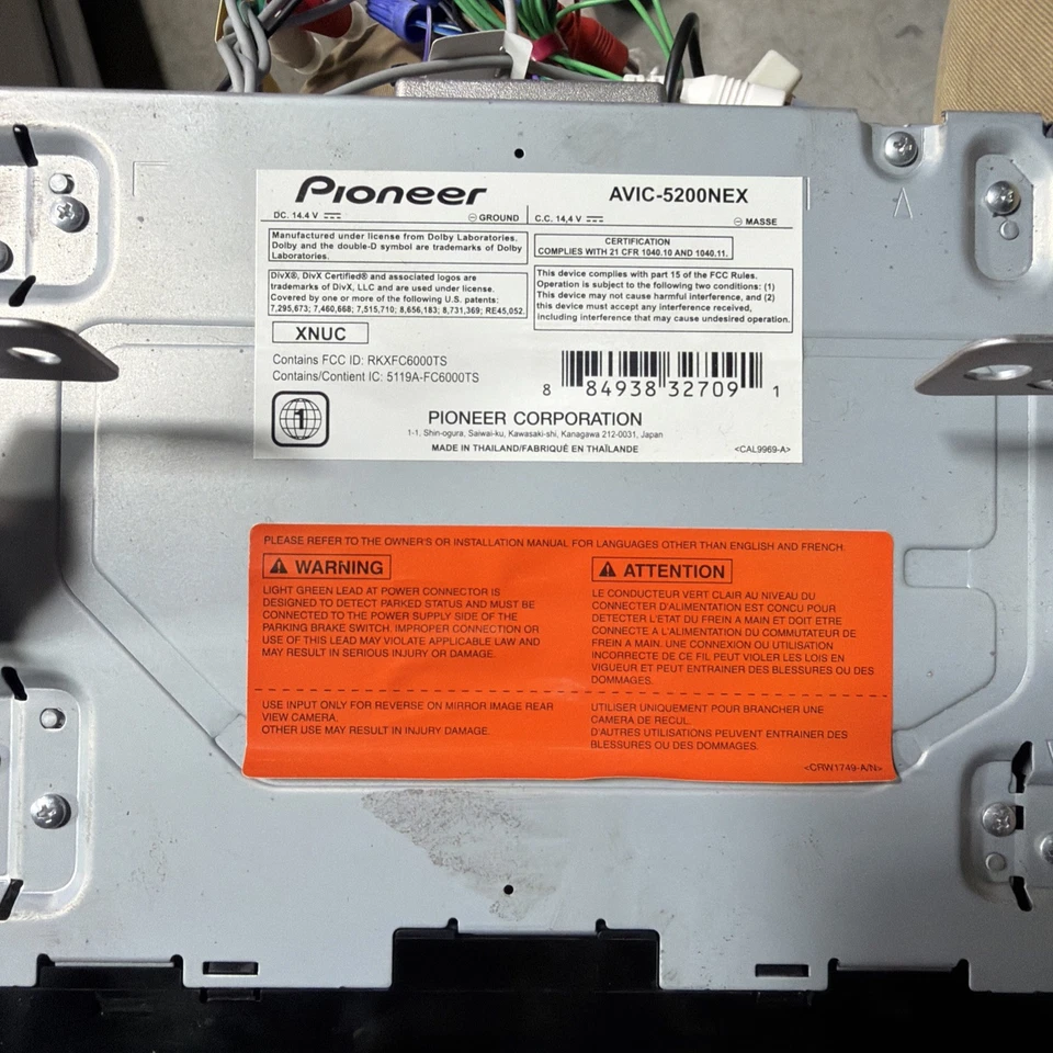 Pioneer AVIC-5200NEX 6.2" In-Dash Navigation AV Receiver - Black - Image 3 of 3