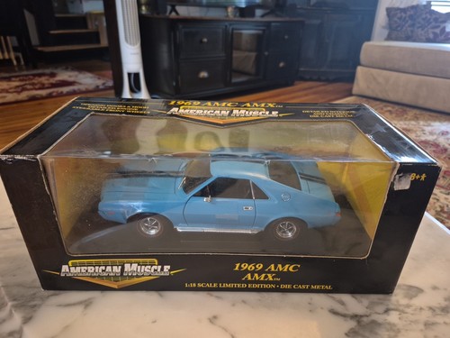 1/18 Ertl American Muscle American 1969 AMC AMX Die Cast Modellauto